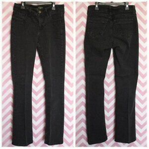 Lee Riders Black Bootcut Jeans Size 6M Vtg